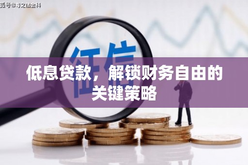 双流低息贷款，解锁财务自由的关键策略