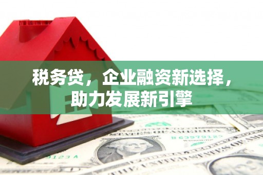 双流税务贷，企业融资新选择，助力发展新引擎