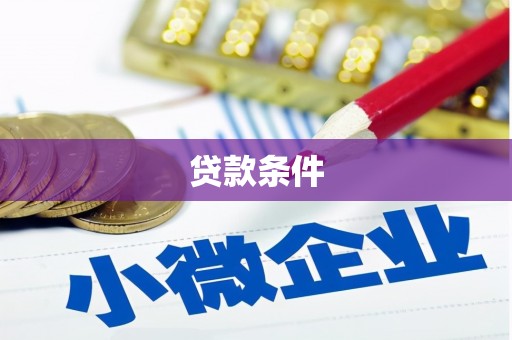 双流贷款条件
