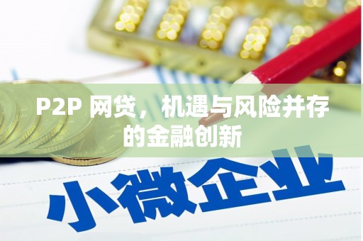双流P2P 网贷，机遇与风险并存的金融创新
