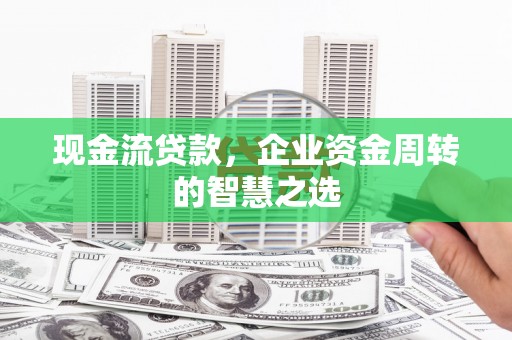 双流现金流贷款，企业资金周转的智慧之选