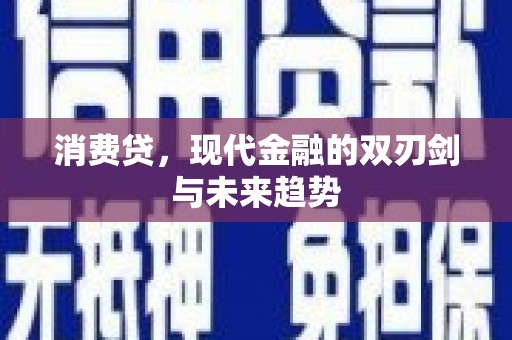 双流消费贷，现代金融的双刃剑与未来趋势